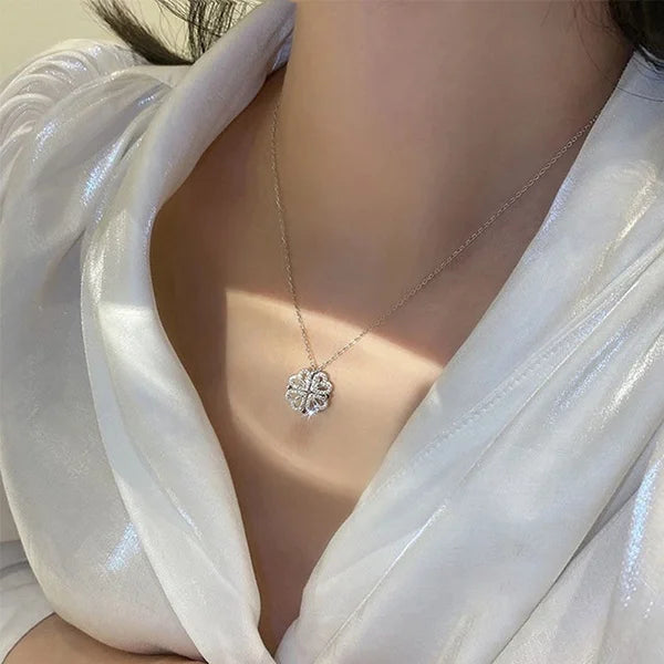 Clover Hearts Necklace